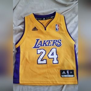 Lightly Used 2T Adidas Lakers Jersey. Kobe Bryant #24